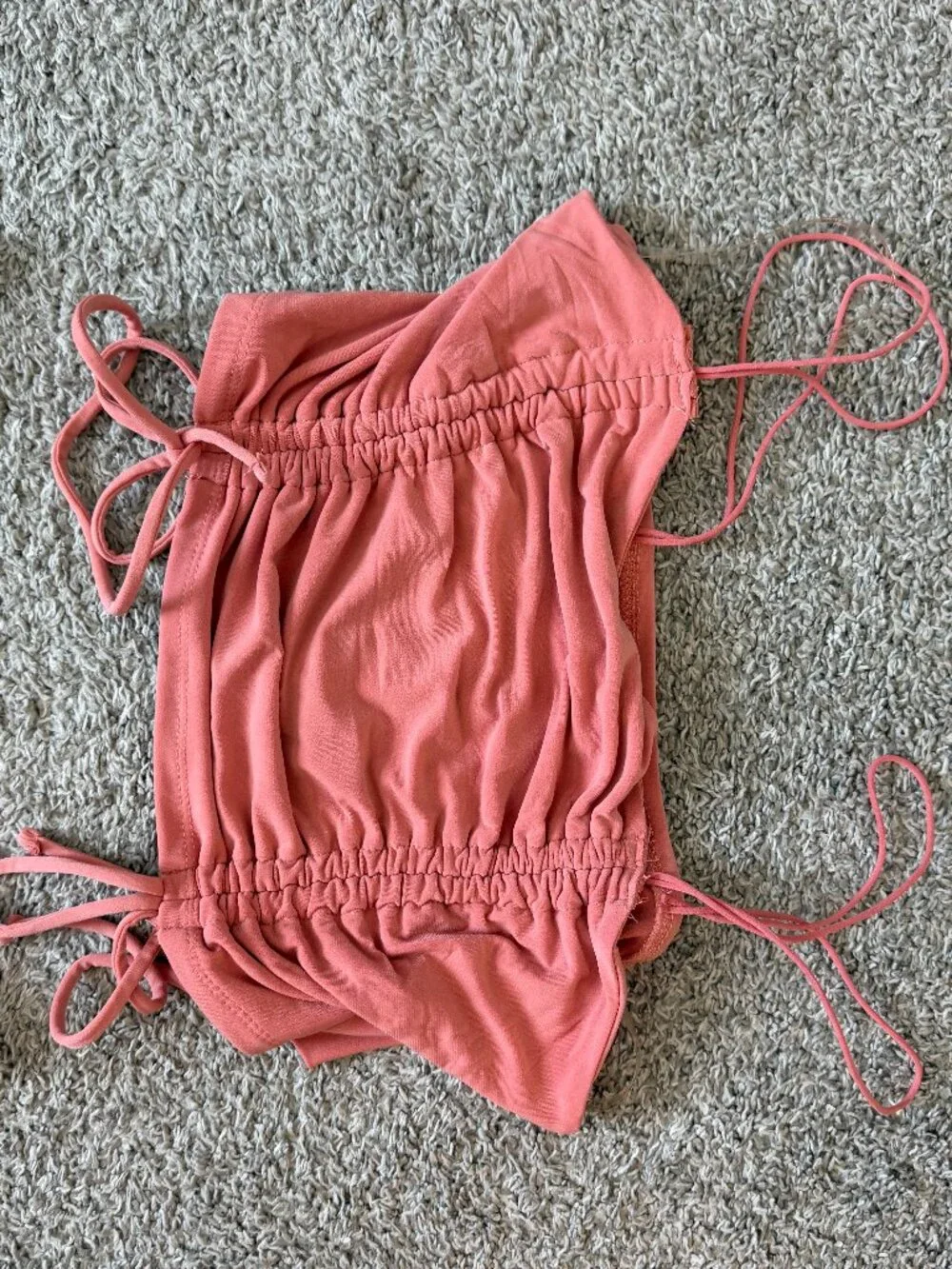 Mauve Pink Ruched Skirt Set - Picture 8 of 9